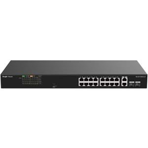 Ruijie Reyee RG-ES118FGS-LP 16-Port 10/100+2X1GB RJ45/SFP (120W) Poe Rackmount S