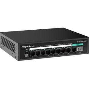 Ruijie Reyee RG-ES110GS-PL 8-Port Gigabit+1XRJ45/1XSFP Uplink (120W) Poe Switch