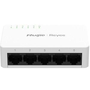 Ruijie Reyee RG-ES05F 5-Port 10/100 Mbps Tak Çalıştır Plastik Kasa Switch