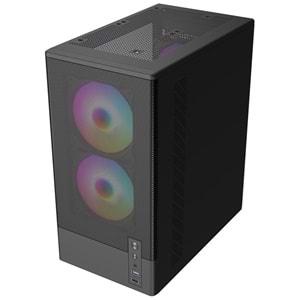 Frisby 550W (FC-8975B) 3X RGB Mesh Mini ITX Kasa