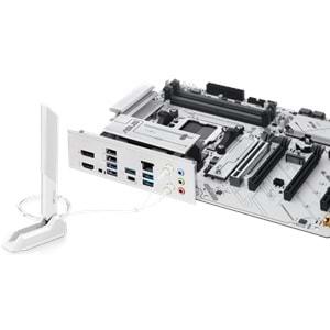 Asus B650E MAX GAMING WIFI W AMD B650 DDR5 M.2 DP/HDMI PCI 5.0 AM5 Anakart