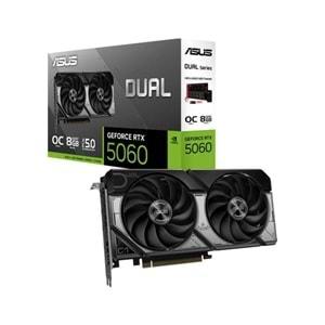 Asus TUF-RTX5060-O8G-GAMING 8GB 128Bit GDDR7 DP/HDMI PCI 5.0 Ekran Kartı