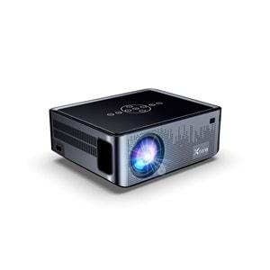 Xnano X1 Pro 4K(1080p) LED 400ANSI Wi-Fi,Bluetooth Android Projeksiyon (Siyah)
