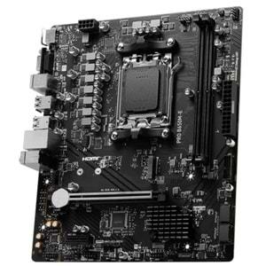 MSI PRO B650M-E DDR5 6800MHZ 1XVGA 1XHDMI 1XM.2 USB 3.2 MATX AM5 (AMD AM5 9000,8000,7000 Serili İşlemci Uyumulu)