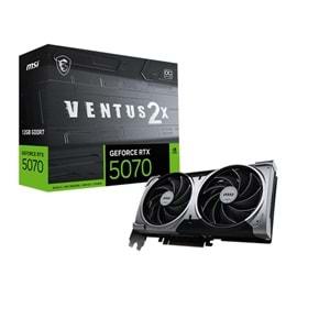 MSI GEFORCE RTX5070 12G VENTUS 2X OC 12GB GDDR7 192BIT 1XHDMI 3XDP Ekran Kartı