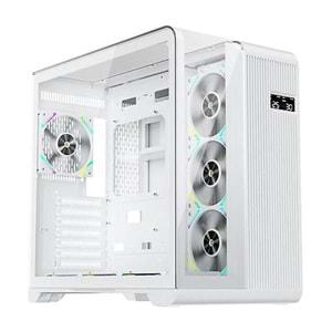 1st Player RT7 Beyaz DIGITAL 850W 80+ Gold Full Modüler 4X12CM ARGB 3 Taraflı Temperli Cam USB 3.0 - TYPE C ATX Kasa