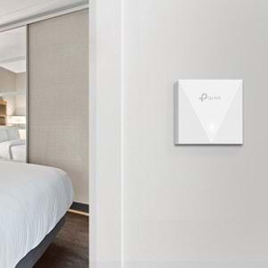 TP-Link Omada EAP650-WALL AX3000 Dual Band WIFI6 2XGBIT RJ45 Port 574MBPS/2.4GHZ/2402MBPS/5GHZ Access Point (Adaptörsüz)