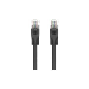 UNITEK CAT6 Patch Kablo 10 Metre Flat 1Gbps – Siyah – C1813GBK