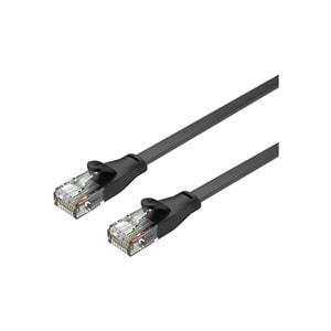 UNITEK CAT6 Patch Kablo 5 Metre Flat 1Gbps – Siyah – C1812GBK