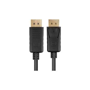 UNITEK DisplayPort 1.2 Kablosu 3 Metre – 4K@60Hz – Y-C609BK