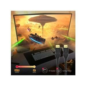 UNITEK DisplayPort 1.4 Kablosu 1 Metre – 8K@60Hz – C1624BK-1M