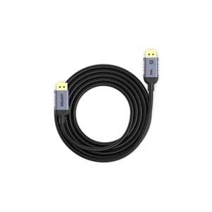 UNITEK DisplayPort 2.1 Kablosu 3 Metre – 16K@60Hz, %100 Bakır – C1626GY01-3M