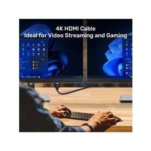 UNITEK HDMI 2.0 Kablosu 1.5 Metre – 4K@60Hz – C11079BK-1.5M