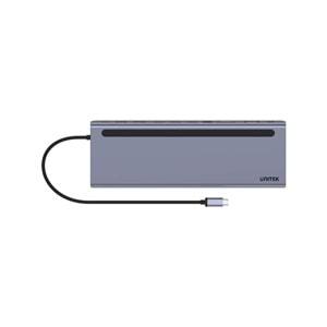 UNITEK USB-C 11in1 Universal Dock – MST Destekli – D1022B