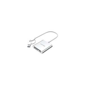 UNITEK USB-C/A to Hafıza Kart Okuyucu – SD/CF/Micro SD – 5Gbps – Y-9313D