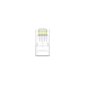 UNITEK CAT6 RJ45 Modüler Konnektör – 100'lü Paket – Y-OT19TP