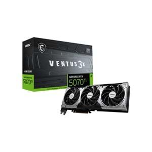 MSI GeForce RTX 5070 Ti 16GB VENTUS 3X OC GDDR7 256Bit PCIe 5.0