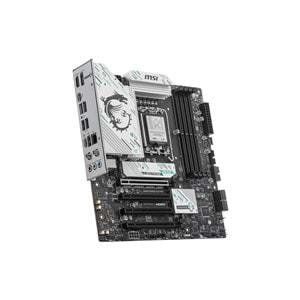 MSI B860M GAMING PLUS WiFi mATX Anakart 1851 DDR5 8600MHz(OC), 3xM.2, TB4, Wi-Fi 7, 5G LAN