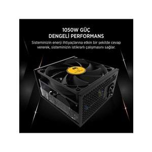 James Donkey JDP1050 APFC 12CM 80+ Bronze 1050W PSU