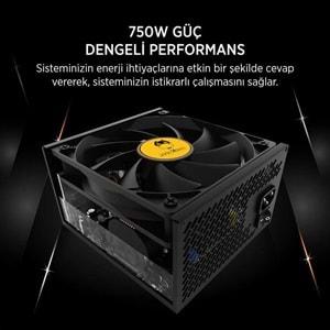 James Donkey JDP750 APFC 12CM 80+ Bronze 750W PSU