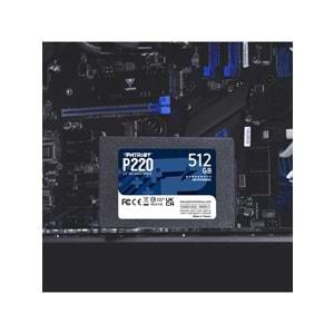 Patriot P220 512GB 550/500MB/s 2.5