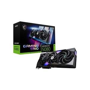 Msi Geforce RTX5080 16G GAMING TRIO OC 16GB GDDR7 256BIT 1XHDMI 3XDP Ekran Kartı