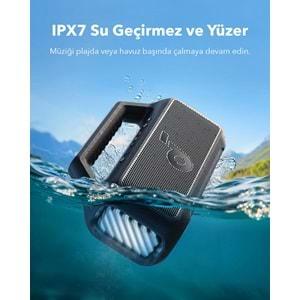 Anker Soundcore Boom 2 - IPX7 Bluetooth Hoparlör - Siyah
