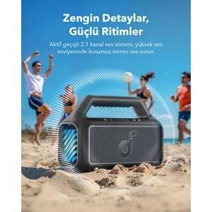Anker Soundcore Boom 2 - IPX7 Bluetooth Hoparlör - Siyah