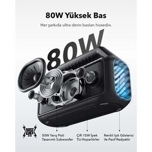 Anker Soundcore Boom 2 - IPX7 Bluetooth Hoparlör - Yeşil