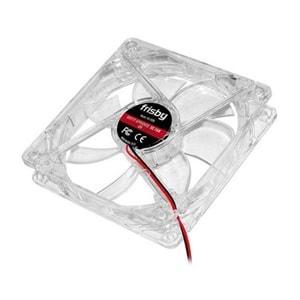 Frisby FCL-F12C Şeffaf Sessiz Kasa Fanı 12cm Fan 4xMavi Led