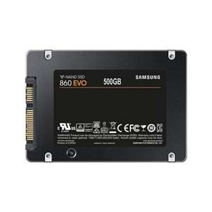 Samsung 860 EVO 500GB SSD Disk SATA3 550-520 MB/s MZ-76E500BW