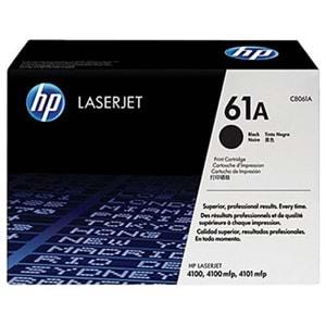 HP 61A Yüksek Kapasiteli Siyah Orjinal Toner C8061A