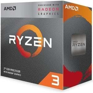 AMD RYZEN 3 3200G 3.6/4.0Ghz (A8 Graphics) 65W (BOX) AM4 İşlemci