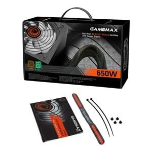 Frisby Gamemax 650W 80+Bronze Power Supply GP-650