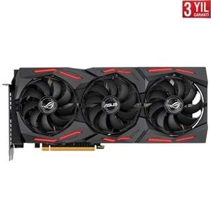 Asus ROG-STRIX-RX5700XT-O8G-GAMING 8GB 256Bit GDDR6 DP,HDMI PCI 3.0 Ekran Kartı