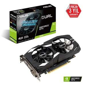 Asus DUAL-GTX1650-4G 4GB 128Bit GDDR5 DP/HDMI/DVI PCI 3.0 Ekran Kartı