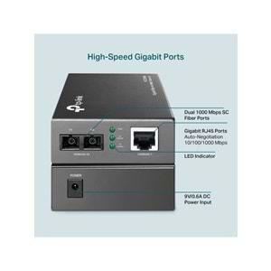 TP-Link Gigabit Multi-Mode Media Converter MC200CM