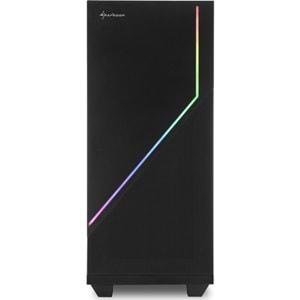 Sharkoon Belirgin Şık ve Kaliteli Midi Tower Kasa FLOW-RGB