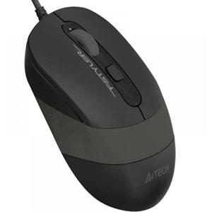 A4 Tech FM10 USB Siyah/Gri Optik 1600 DPI Mouse FM10-GRI