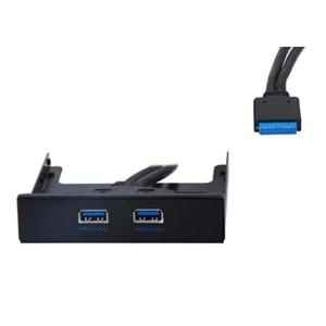S-Link SLX-33A 2 Port Usb 3.0 3.5 Kasa İçi Dahili Hub