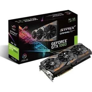 Asus STRIX-GTX1060-O6G-GAMING 6GB 192Bit GDDR5 Ekran Kartı