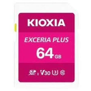 Kioxia FLA 64GB Exceria Plus microSD C10 U3 V30 UHS1 A1 Hafıza Kartı LMPL1M064GG2