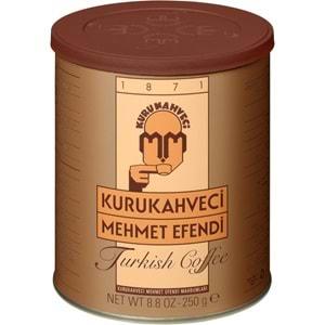Kurukahveci Mehmet Efendi Türk Kahvesi 250 gr Teneke