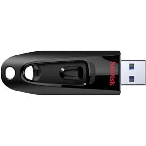 Sandisk 256GB Ultra USB3.0 Siyah USB Bellek SDCZ48-256G-U46