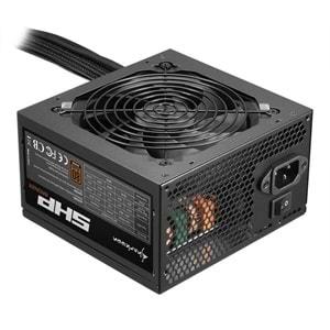 Sharkoon POW 80 Bronz Ryzen Düşük Sesli Fan 600W Güç Kaynağı PSU SHP-bronz-600W