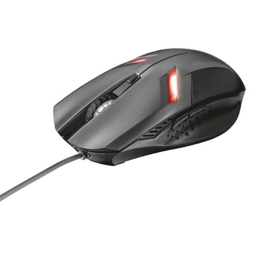 TRUST Kablolu USB Ziva Siyah-Gri Gaming Mouse 21512