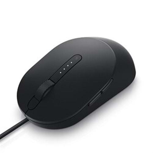Dell Laser Wired Mouse - MS3220 - Black 570-ABHN