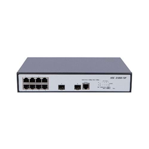 H3C 9801A1Q6 S1850-10P 8-Port Gigabit Ethernet 2-Port SFP Switch