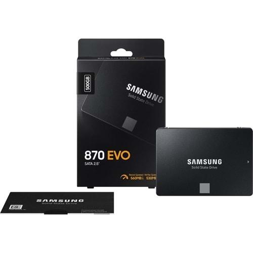 Samsung 870 EVO SSD 500GB Sata 3.0 560-530MB/s 2.5