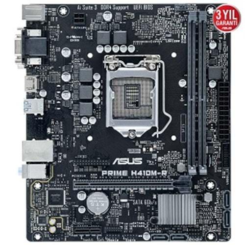 Asus H410M-R-SI H410 DDR4 USB 3.2 PCI 3.0 1200p Anakart